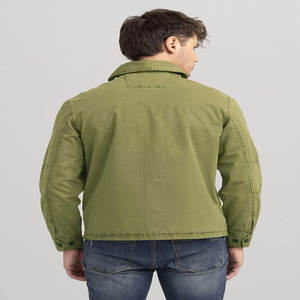 2024 camisas de vestir de manga larga de algodón transpirable personalizadas para hombres, cuello levantado antiarrugas para adolescentes de oficina, verano Formal - Product Image 1