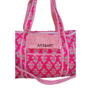 Bolsas de lona acolchadas de algodón ligero y ecológico con estampado serigrafiado, cierre de cremallera y asa superior para viajes y deportes, venta al por mayor - Product Image 5