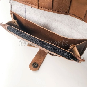 Cartera de piel de vaca con pelo para hombre, estilo western, monedero de cuero, tarjetero, funda para teléfono, elegante colección de carteras de mano para hombre - Product Image 6