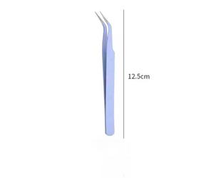 ชุดแหนบต่อขนตา Morje Surgical Precision สแตนเลสสตีล 5 สี ปลายเรียบ 10 มม. สำหรับต่อขนตา - Product Image 5