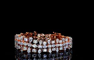 Mejor Precio, Brazalete de Diamantes Finos Cultivados en Laboratorio, Personalizado, Amarillo/Blanco, 10K/14K/18K, Joyería Fina al por Mayor - Product Image 5