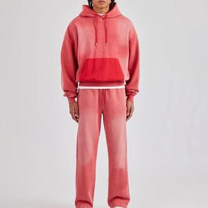<b>Men's</b> Clothing Top Quality Streetwear Hoodie and Sweatpants Set <b>Pullover</b> Streetwear Tracksuits Jogger Hoodie for <b>Men</b> - Product Image 1
