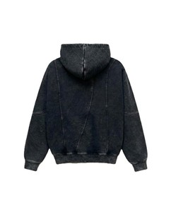 เสื้อฮู้ดดี้ผู้ชายทรงปกติ ผ้าฝ้าย 100% สีพื้น สวมใส่สบาย มีซับใน ผ้าเฟรนช์เทอร์รี่ ระบายอากาศได้ดี แห้งเร็ว คุณภาพสูง - Product Image 2