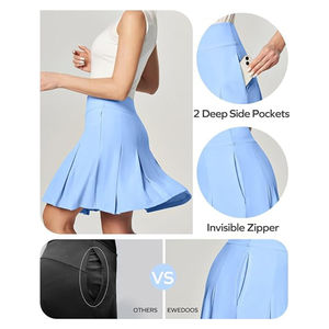 Faldas Deportivas para Mujer, Falda Corta de Yoga, Golf, Tenis, Bádminton, Fitness, Baile, Secado Rápido, Cómoda - Product Image 2