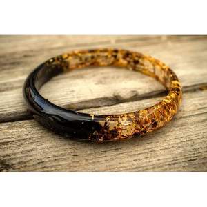 Bracelets en résine légère et cristalline, confortables à porter au quotidien, accessoires de mode - Product Image 6