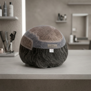 Apolo Model Kinky Straight and Deep Wave Toupee <b>Wig</b> Remy Hair Grade <b>for</b> <b>Men</b>-Bangladesh Indian Hair Collection - Product Image 1