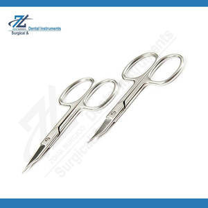 Tijeras para uñas de acero inoxidable de alta calidad, tijeras para uñas curvadas, tijeras para uñas de acero inoxidable, tijeras para uñas para zurdos - Product Image 4