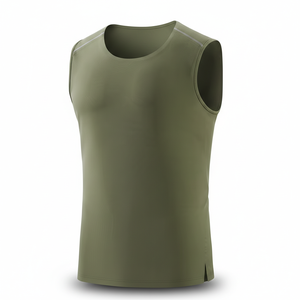 Pro-Dry Men's Athletic Muscle Tank – T-shirt sans manches à performance anti-humidité pour la salle de sport et l'entraînement - Product Image 1