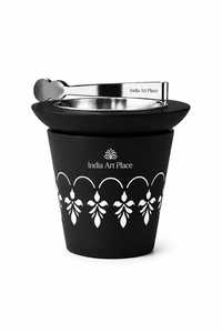 Brûleur à Bakhoor en bois fait main avec logo personnalisé, insert en acier inoxydable et pinces pour une fragrance aromatique pour la maison - Product Image 3