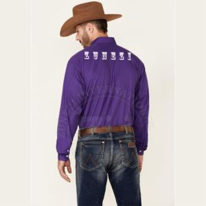 Chemise ignifuge pour homme, vente chaude en Amérique, CAT2, résistante aux flammes, à carreaux, respirante, en coton, fabriquée par Zunezi - Product Image 3