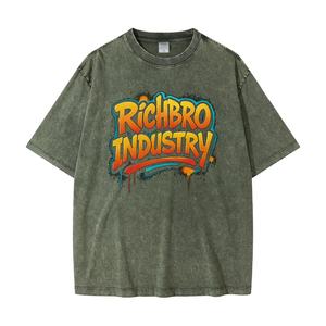 Personnalisable séchage rapide évacuation de l'humidité T-shirt léger Gym pour hommes Performance Sports Wear OEM/ODM par Richbro Industry - Product Image 1