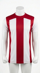 เสื้อโพลีเอสเตอร์เพอร์ฟอร์แมนซ์เจอร์ซีย์แห้งเร็วสำหรับออกกำลังกาย - Product Image 2