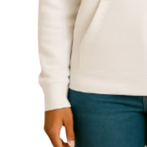 Sweat à capuche graphique blanc pour femme, décontracté, à manches longues, pull-over, streetwear quotidien, vêtement confortable pour un style de vie actif - Product Image 2