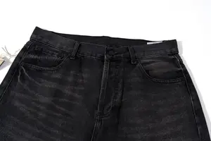 Jeans en denim de qualité supérieure pour hommes, en vente à bas prix, avec logo personnalisé, fabrication OEM directe du fabricant, respirants - Product Image 3