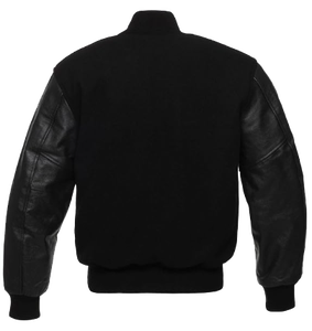 Veste de baseball varsity en toile pour homme, style bomber décontracté, avec logo personnalisé, vente en gros OEM pour l'hiver - Product Image 3