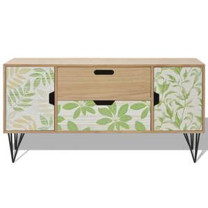 ตู้ด้านข้าง MDF สีน้ำตาล39.4ขนาด "x 11.8" x 19.7" - Product Image 4