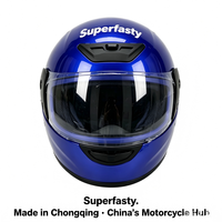 Casques de moto pour hommes en matériau PP, casque intégral, pour les déplacements quotidiens en ville, utilisation toute saison, fabriqué en Chine