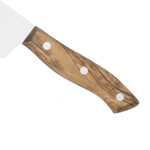 Couteaux de chef professionnels avec manche en bois naturel et trois rivets métalliques pour la découpe des légumes et la préparation quotidienne des repas - Product Image 5
