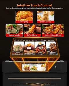 เตาอบติดผนังแบบเดี่ยว 24 ช่อง, เตาอบไฟฟ้าแบบฝังขนาด 2.5 คิว พร้อมหน้าจอ TFT - Product Image 4