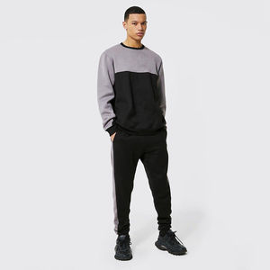 Custom <b>Cuffed</b> <b>Jogger</b> Sweat Suit Premium Cotton Hoodie Set Winter Eco-Friendly Quick Dry OEM Private Label Wholesale Clothing - Product Image 3