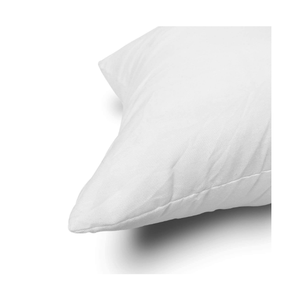 Almohada Rectangular Blanca para el Cuello, 100% Algodón, Relleno de Fibra de Poliéster, Transpirable, Ecológica, Refrescante, Estilo Moderno y Minimalista - Product Image 4