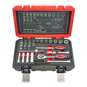 ITA Tools Fournisseur Taïwanais – Kit d'outils à douilles en acier au chrome-vanadium de 28 pièces avec embouts et poignée en T pour la réparation - Product Image 2
