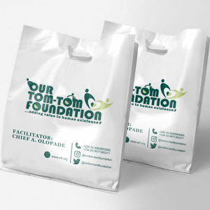 Custom Application Biodegradable Poly Bags HDPE <b>Plastic</b> <b>Packaging</b> Waterproof Durable Strong Drawstring Manufacturer Direct - Product Image 1