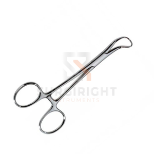 Pinza manual para toallas Backhaus, instrumento quirúrgico de acero inoxidable alemán para draping, CE ISO 13485 Clase I, tamaño personalizado, color rosa rubor - Product Image 3