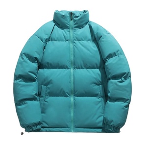 Men's & Women's Outdoor Cotton <b>Padded</b> Streetwear Jackets with Stand Collar Warm Zipper <b>Coats</b> Thicken for Indoor & Outdoor Use - Product Image 1