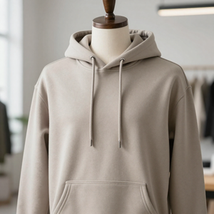 เสื้อฮู้ดดี้แฟชั่นแบบไม่มีซับใน ผ้าฝ้ายน้ำหนักเบา สวมใส่สบาย เหมาะสำหรับลำลอง พร้อมบริการรับผลิตแบบ OEM ODM - Product Image 2