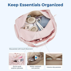 Polyester Made Waterproof Gym <b>Bags</b> Customized Trendy Gym <b>Bags</b> Lightweight Portable Gym <b>Bags</b> - Product Image 3