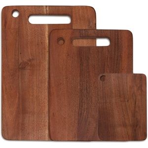 Planche à découper en bois massif naturel pour fruits, pain, fromage, viande et légumes, planche à découper multifonctionnelle - Product Image 5