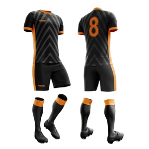 Camiseta de Fútbol Personalizable con Nombre de Equipo, Unisex, para Adultos, 100% Poliéster, Talla Grande, Media Manga - Product Image 1