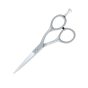 Right-Handed <b>Barber</b> Scissors Sharp Stainless Steel Curved <b>Blade</b> Hair Cutting Shears Professional Salon Frictionless Cushion Bump - Product Image 6