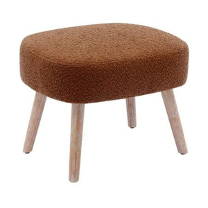 Taburete de Dormitorio de Alta Calidad Hecho a Mano con un EXCELENTE DISEÑO Moderno, Tapizado en Tela y Patas de Madera |   Muebles Pequeños - Product Image 2