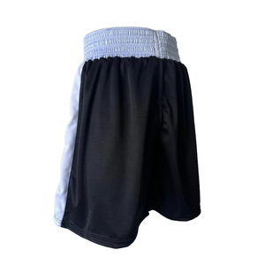 Wholesale Customized Professional Men's Kick Shorts Thick Waistband Solid Casual Eco-Friendly PolyesterCotton Boxing - Product Image 1
