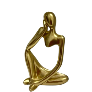 Sculpture d'amour abstraite en bronze, art figuratif contemporain fait main pour la décoration de table, salon, bureau, cadeau, sculpture humaine - Product Image 5