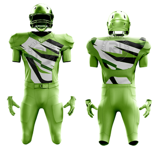 Uniforme de Fútbol Americano de Poliéster, Ajuste Atlético Cómodo, Costuras Resistentes, Ideal para Entrenamientos y Ligas - Product Image 3