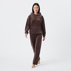 Conjunto Deportivo Oversize de Algodón Personalizado para Mujer, Sudadera con Capucha y Pantalones Deportivos para Gimnasio, Running y Actividades Deportivas - Product Image 3