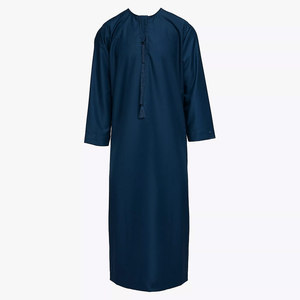 Vêtements islamiques pour hommes : Thobe musulman arabe, Jubba en gros pour hommes, Vêtements islamiques pour hommes, Thobe Jubba, thobe / thawb - Product Image 4