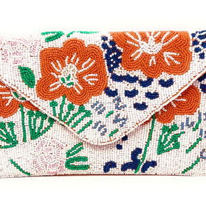 Custom Durable Foldable Floral Beaded Handmade Clutch Purse <b>Sequin</b> Evening Bag Embroidered Casual <b>Handbags</b> - Product Image 3