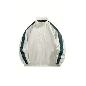 ชุดเสื้อแจ็คเก็ตและกางเกงขาสั้นน้ำหนักเบาสำหรับฤดูร้อน พิมพ์โลโก้ตามสั่ง ขายส่ง สำหรับผู้ชาย ชุดกีฬาฝึกซ้อมประสิทธิภาพสูง - Product Image 5