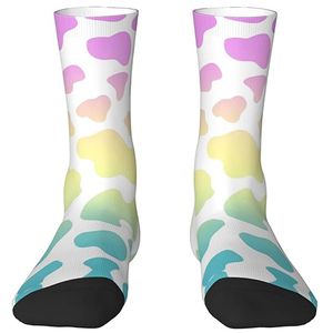 Chaussettes de sublimation personnalisées en coton/fibre de bambou, antibactériennes, respirantes, à séchage rapide et antidérapantes, de qualité supérieure SILKZON INDUSTRY - Product Image 1