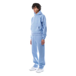 Sudadera con Capucha Moderna para Hombre, Diseño Gráfico, Mezcla de Algodón y Felpa, Corte Holgado, Bolsillo Canguro, Ribete Acanalado, Estilo Casual Urbano - Product Image 5