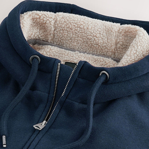 เสื้อฮู้ดซิปผู้ชายแบบคลาสสิก ผ้าฝ้าย ยูนิเซ็กส์ - Product Image 5