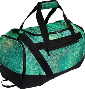 Bolsa de Viaje de Lona Estilo Europeo, Gran Capacidad, Resistente al Agua, para Hombre, Equipaje de Fin de Semana, Cierre de Cremallera, Forro de Poliéster, para Fitness - Product Image 4