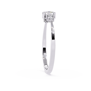 Bijoux Loista avec diamant cultivé en laboratoire certifié GIA IGI CVD VVS, anneaux en or massif, bague de fiançailles, bijoux pour femmes - Product Image 3