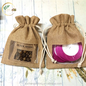 Saco de Yute de Primera Calidad para Granos de Café con Impresión de Logotipo Personalizado para Empaque de Exportación de Café - Product Image 2