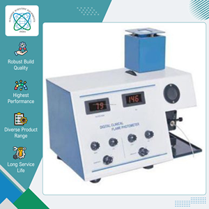 Le premier fournisseur et exportateur indien propose des photomètres à flamme de la plus haute qualité, les plus vendus, pour les tests médicaux et les tests de sol - Product Image 5