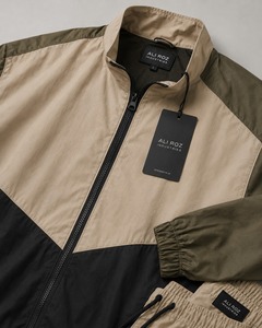 Ensemble court coupe-vent écologique imperméable d'été, léger, respirant, séchage rapide, en nylon, vêtements de sport, logo personnalisé, design 2-en-1 - Product Image 6